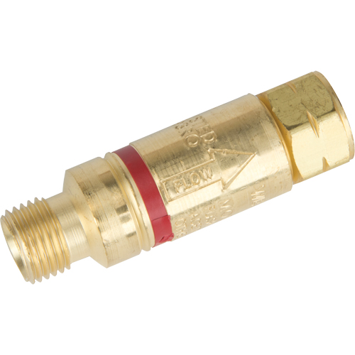 Antiretours pare-flammes - Oxy/gaz combustibles, Gaz combustibles (rouge)/Oxyg&egrave;ne (vert), Style pour chalumeau Distribution Jean Lapalme