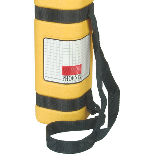 Courroie de transport ajustable pour tubes pour &eacute;lectrodes Safetube Distribution Jean Lapalme