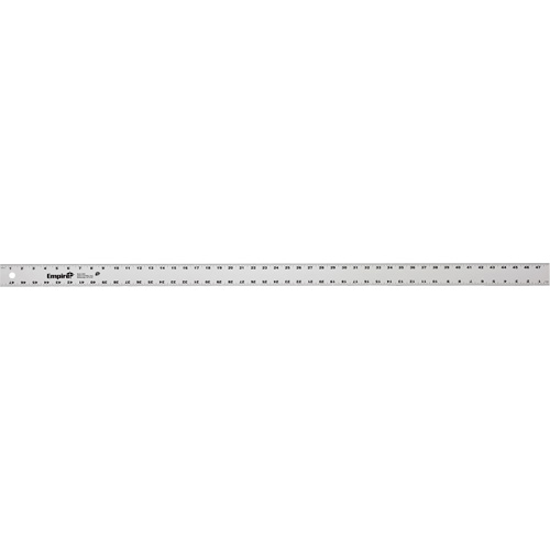 Heavy-Duty Straight Edge, 48" L, Aluminum, 1" Graduations Distribution Jean Lapalme