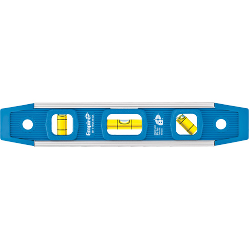Torpedo Level, 9" L, Aluminum, 3 Vials, Magnetic Distribution Jean Lapalme