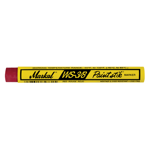 B&acirc;ton de peinture WS-3/8 Paintstik, B&acirc;ton plein, Rouge Distribution Jean Lapalme