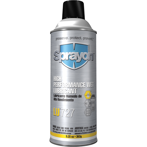 Lubrifiant humide haute performance LU727, Canette a&eacute;rosol Distribution Jean Lapalme