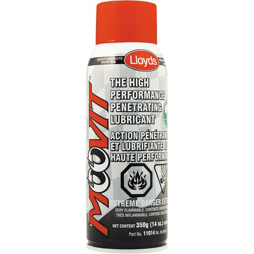 Moovit High Performance Lubricant, Aerosol Can, 350 g Distribution Jean Lapalme