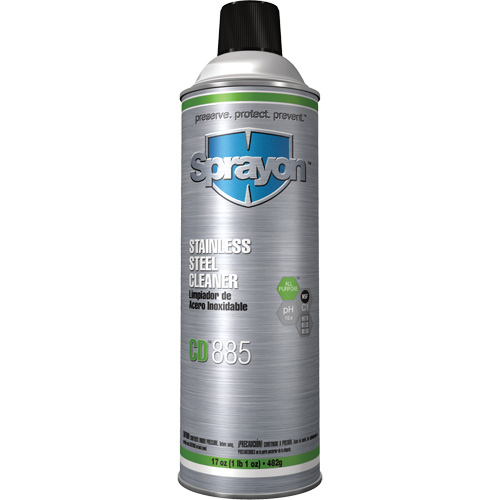 Nettoyant pour acier inoxydable CD885, 20 oz, Canette a&eacute;rosol Distribution Jean Lapalme