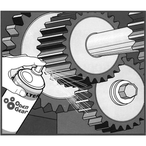 OPEN GEAR Lubricant, Aerosol Can Distribution Jean Lapalme