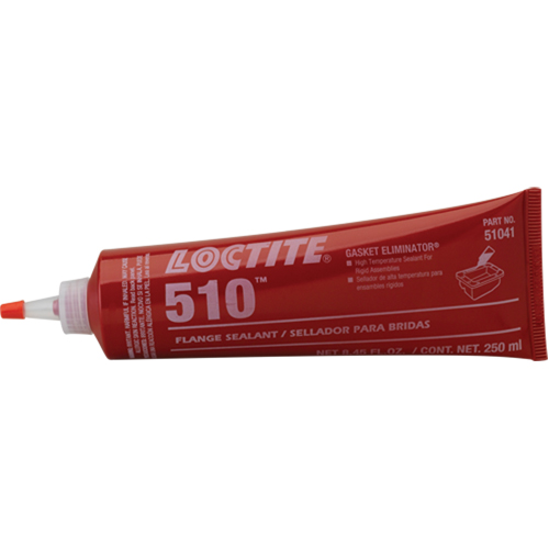 Flange Sealant 510 Gasket Eliminator High Temperature, Tube, Red Distribution Jean Lapalme