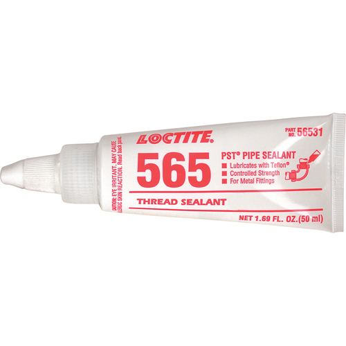 Thread Sealant 565 PST Controlled Strength, Tube, 50 ml, -54° C - 149° C/-65° F - 300° F Distribution Jean Lapalme