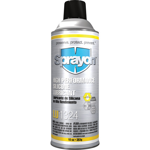 LU1324 High Performance Silicone Lubricant, Aerosol Can Distribution Jean Lapalme