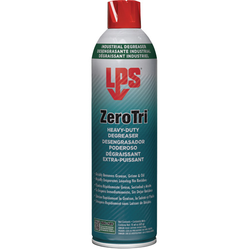 D&eacute;graissant gros travaux ZeroTri, Canette a&eacute;rosol Distribution Jean Lapalme