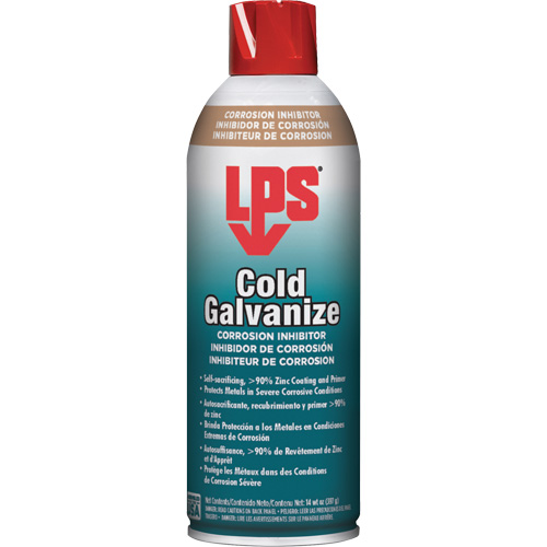 Inhibiteurs de corrosion galvanis&eacute; &agrave; froid, Canette a&eacute;rosol Distribution Jean Lapalme