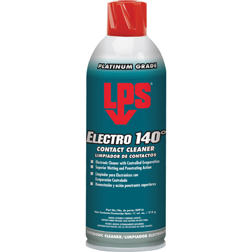 Nettoyant pour contacts Electro 140°, Canette a&eacute;rosol Distribution Jean Lapalme