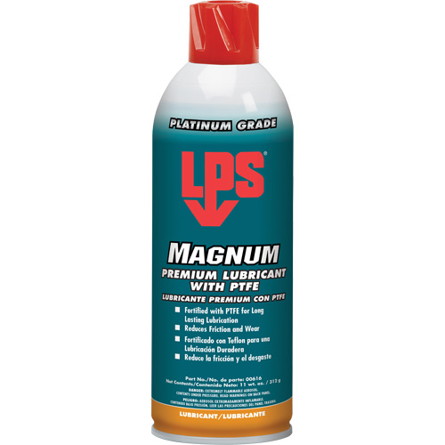 Lubrifiant de qualit&eacute; sup&eacute;rieure avec PTFE Magnum, Canette a&eacute;rosol, 16 oz Distribution Jean Lapalme