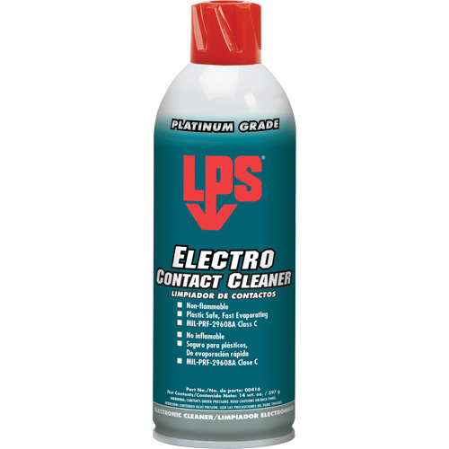 Nettoyant pour contacts Electro, Canette a&eacute;rosol Distribution Jean Lapalme