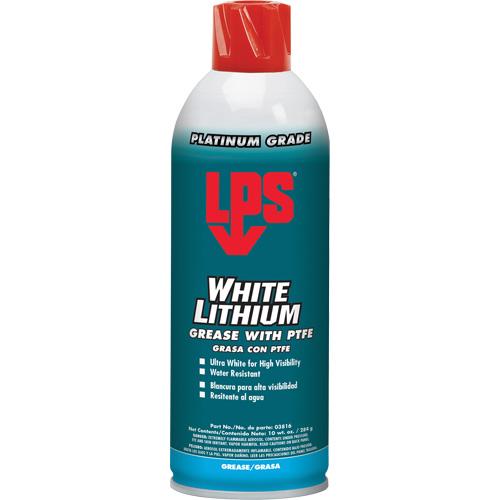 White Lithium Grease With PTFE, Aerosol Can Distribution Jean Lapalme