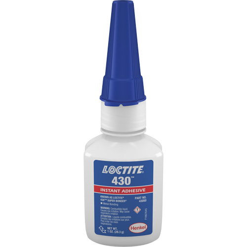 Adh&eacute;sif Super Bonder 422, Transparent, Bouteille, 1 liq. oz. Distribution Jean Lapalme