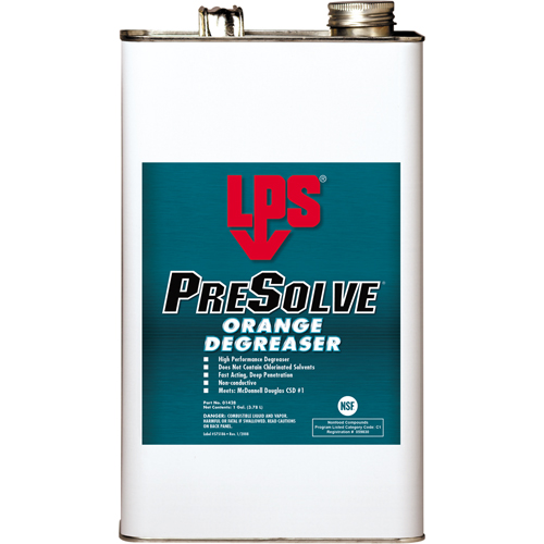 PreSolve&reg; Orange Degreaser, Gallon Distribution Jean Lapalme