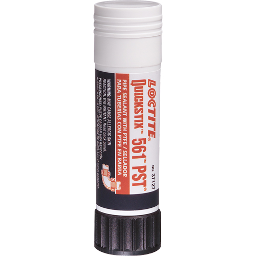 Quickstix Thread Sealant 561 PST, Stick, 19 g, -53.88° C - 150° C/-65° F - 300° F Distribution Jean Lapalme