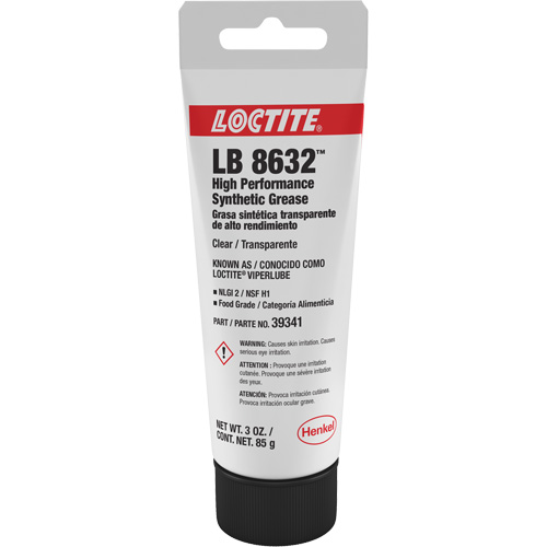 ViperLube&reg; High Performance Clear Synthetic Grease, 3 oz., Tube Distribution Jean Lapalme