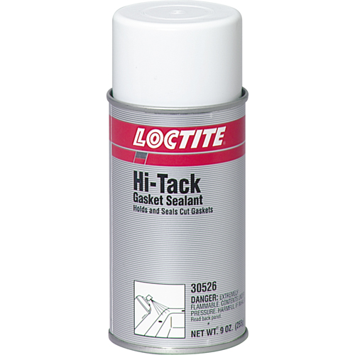 Hi-Tack Gasket Sealant, Aerosol Can, Red Distribution Jean Lapalme