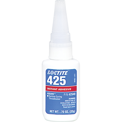 Compos&eacute; de blocage &agrave; s&eacute;chage superficiel Assure 425, Bleu, Moyen, 20 g, Bouteille Distribution Jean Lapalme