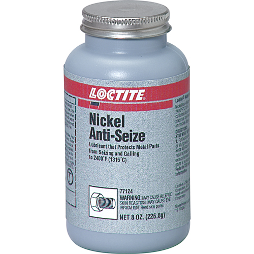 Antigrippant au nickel, Canette &agrave; dessus brosse, 2400°F (1315°C) temp. max. Distribution Jean Lapalme