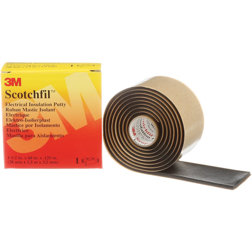 Scotchfil Electrical Insulation Putty, Roll, Black Distribution Jean Lapalme