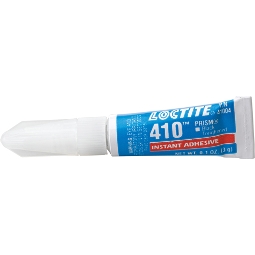 Adh&eacute;sif instantan&eacute; 410, Noir, Tube, 3 g Distribution Jean Lapalme