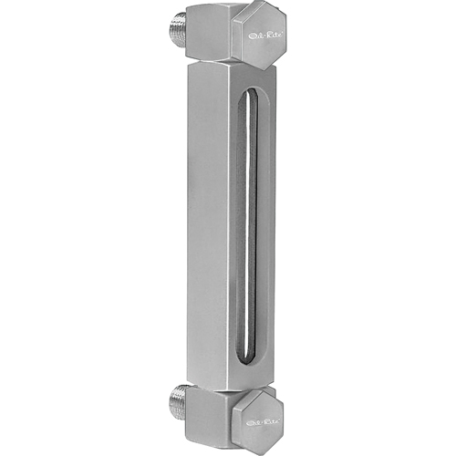 Indicateur de niveau &agrave; liquide en Aluminium, Filet&eacute;, 6" lo, 205°F (96,11° C) Distribution Jean Lapalme