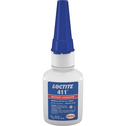 Prism 411 renforc&eacute;, Transparent, Bouteille, 20 g Distribution Jean Lapalme