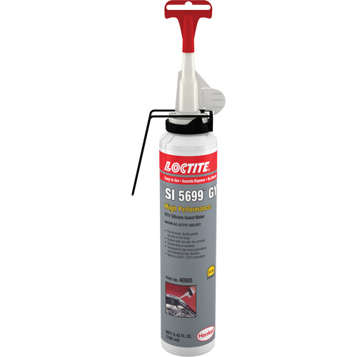 Compos&eacute; &agrave; joints de silicone 5699 RTV, Tube, Gris Distribution Jean Lapalme