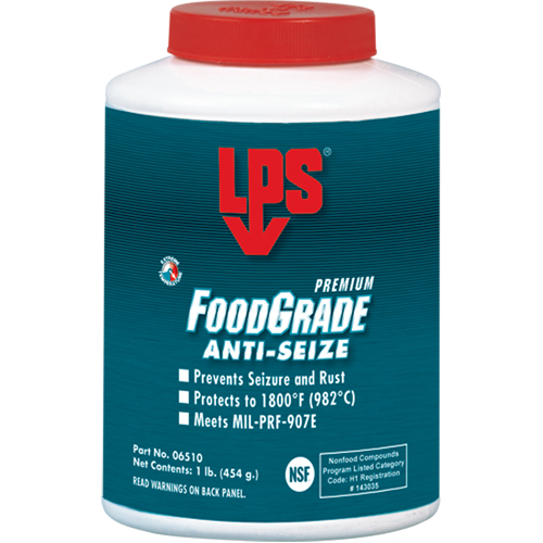 Food Grade Anti-Seize, 1 lb., Bottle Distribution Jean Lapalme
