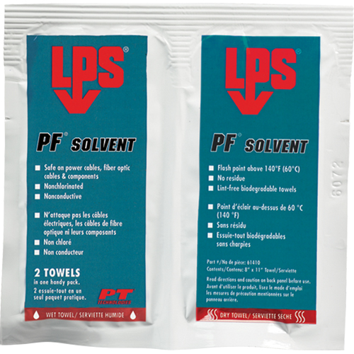 PF&reg; Solvent, Packets Distribution Jean Lapalme