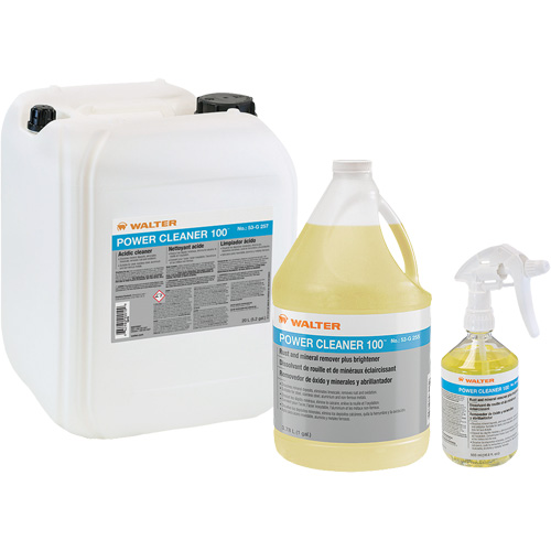 Power Cleaner 100 High Strength Acidic Cleaner, 20 L, Pail Distribution Jean Lapalme