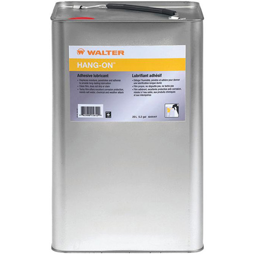 HANG-ON Adhesive Maintenance Lubricant, Pail Distribution Jean Lapalme