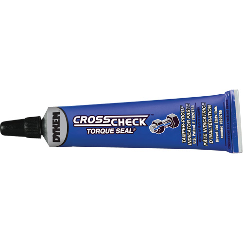 Cross Check Torque Seal&reg; Tamper-Proof Indicator Paste, 1 fl. oz., Tube, Blue Distribution Jean Lapalme