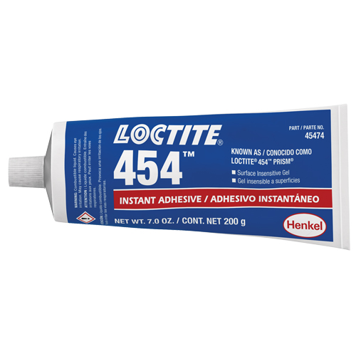 Gel de fixation insensible &agrave; la surface 454, Transparent, Tube, 200 g Distribution Jean Lapalme