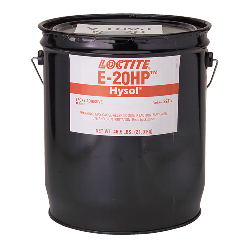 Adh&eacute;sifs structuraux &agrave; s&eacute;chage rapide E-20P, 5 gal., Seau, Deux composants, Blanc Distribution Jean Lapalme