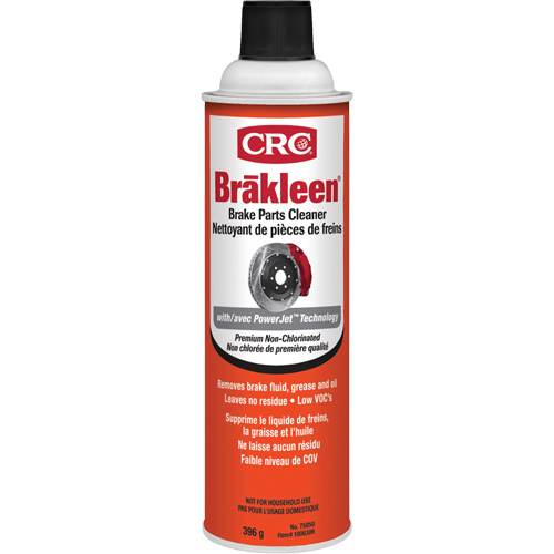 Nettoyant pour pi&egrave;ces de freins Brakleen, Canette a&eacute;rosol Distribution Jean Lapalme