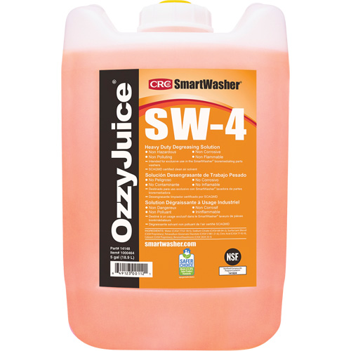 Smartwasher&reg; Industrial Grade Cleaning Solution, Jug Distribution Jean Lapalme