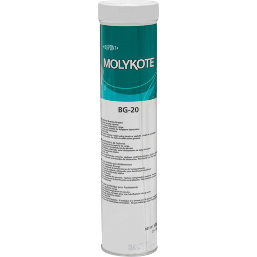 Molykote BG 20 High-Performance Synthetic Grease, 400 g, Cartridge Distribution Jean Lapalme