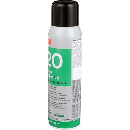 20 Heavy Duty Spray Adhesive, Clear, Aerosol Can Distribution Jean Lapalme