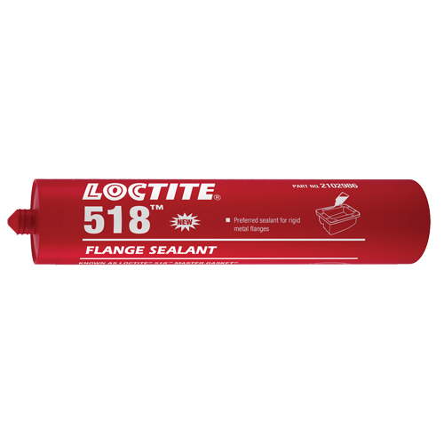 518 Flange Sealant, Cartridge, Red Distribution Jean Lapalme