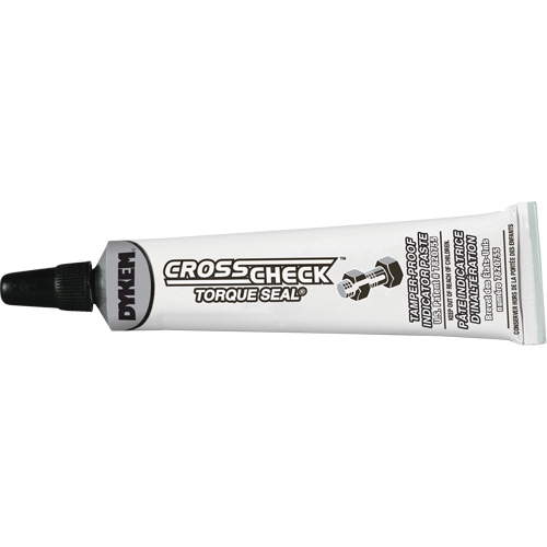 Cross Check Torque Seal&reg; Tamper-Proof Indicator Paste, 1 fl. oz., Tube, White Distribution Jean Lapalme