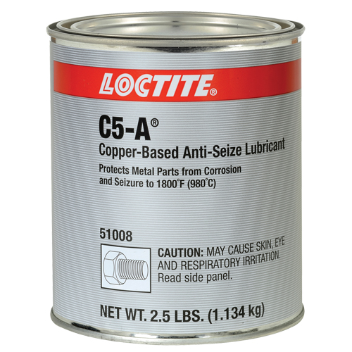 Loctite&reg; 8008 C5-A Copper Anti-Seize Lubricant, 2.5 lbs., Can, 1800°F (982°C) Max Temp. Distribution Jean Lapalme
