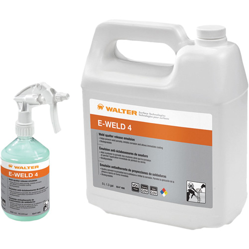 &eacute;mulsion anti-&eacute;claboussures de soudure E-Weld 4, Cruche Distribution Jean Lapalme
