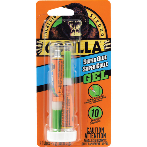 Super Glue Gel, 2 x 3 g, Tube, Clear Distribution Jean Lapalme