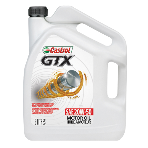 GTX&reg; 10W50 Motor Oil, 5 L, Jug Distribution Jean Lapalme
