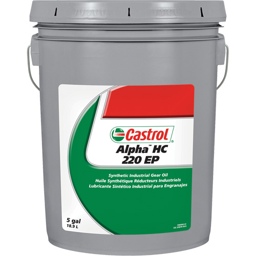 Alpha HC EP 220 Synthetic Industrial Gear Oil, 18.93 L Distribution Jean Lapalme