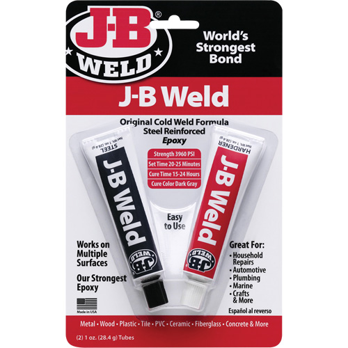 Epoxy, Two-Part, Tube, 2 oz., Grey Distribution Jean Lapalme