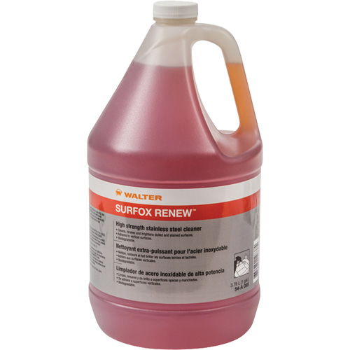 Nettoyant pour l'acier inoxydable Surfox, 3,78 L, Gallon Distribution Jean Lapalme